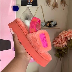 UGG SHEEPSKIN DISCO SLIDES